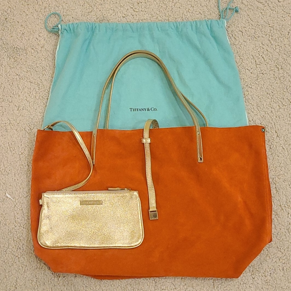 Tiffany & Co. Reversible leather tote